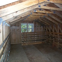 2 story barn with OSB in York County